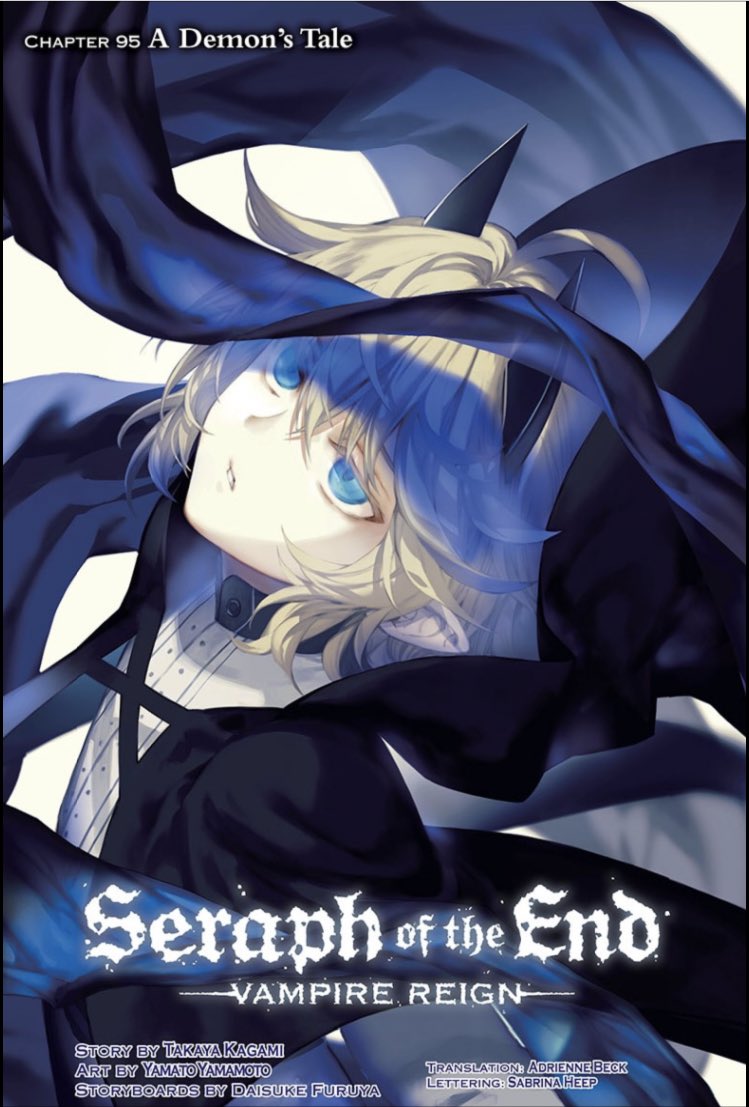 Kaiyuu240's tweet image. The new chapter of OnS wasn’t a great chapter but at least we got to see demon mika on the cover and  panels #OwariNoSeraph #Chapter95