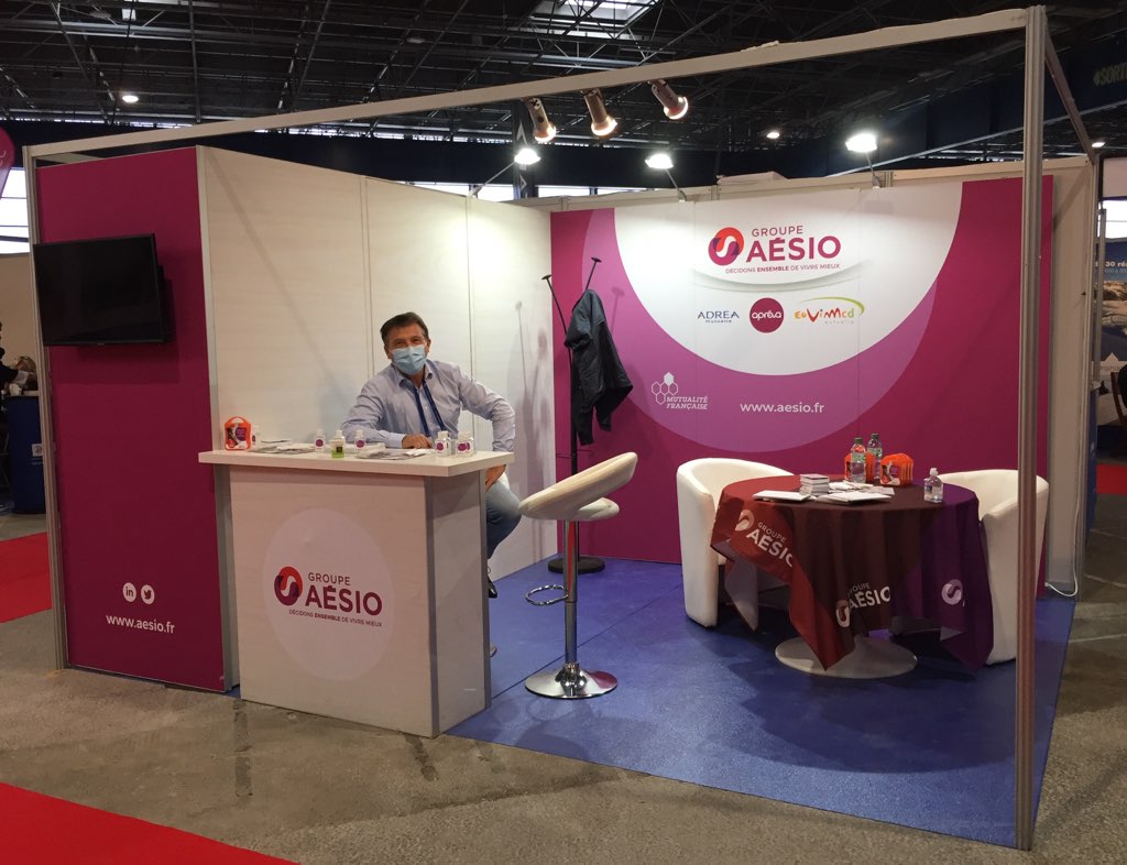 Congrès des Domaines Skiables de France / Grenoble #DSF20 Les équipes du @GroupeAesio présentes à ce  rassemblement des professionnels de la Montagne, très mobilisés à l'approche de la prochaine saison.
Merci <a href="/paulinebiela/">Pauline BIELA</a> pour ton aide  dans l'organisation de ce temps fort.