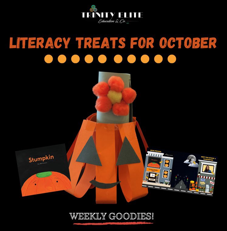 TrinityEliteEdu's tweet image. 🎃🧡Hello October! 🧡🎃

Ready for some treats this month ?! So are we! 🥳

For the month of October we will be celebrating our favorite “Spook-tacular” books and sharing some fun weekly book-tivities with you!🧡

Be on the lookout for some October fun! 🧡👻🖤

#TrinityEliteEdu