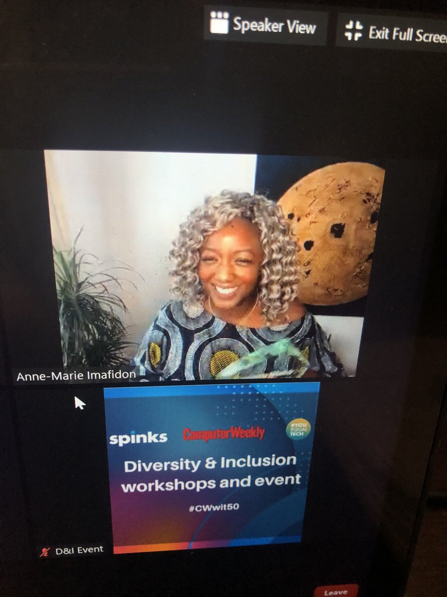 dantechlyons's tweet photo. @aimafidon such an incredible inspirational woman- and so humble!!  Thoroughly well deserved- your acceptance speech was powerful. Congratulations for winning @ComputerWeekly Most Influential Woman In Tech UK award! #CWwit50 #Diversity #inclusion @WeAreSpinks @YouEqualTech https://t.co/eWN1q8Siq0