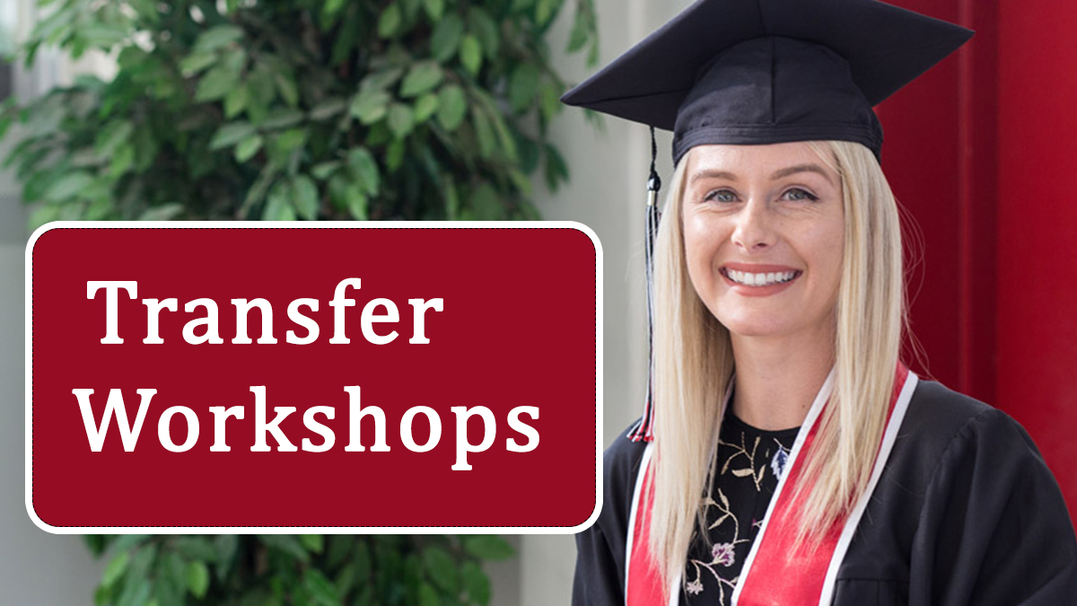 Transfer Season is upon us! If you are planning to transfer to a CSU or UC for Fall 2021, please attend our transfer workshops for transfer advising, application assistance, and more! Sign up at bakersfieldcollege.edu/transfer