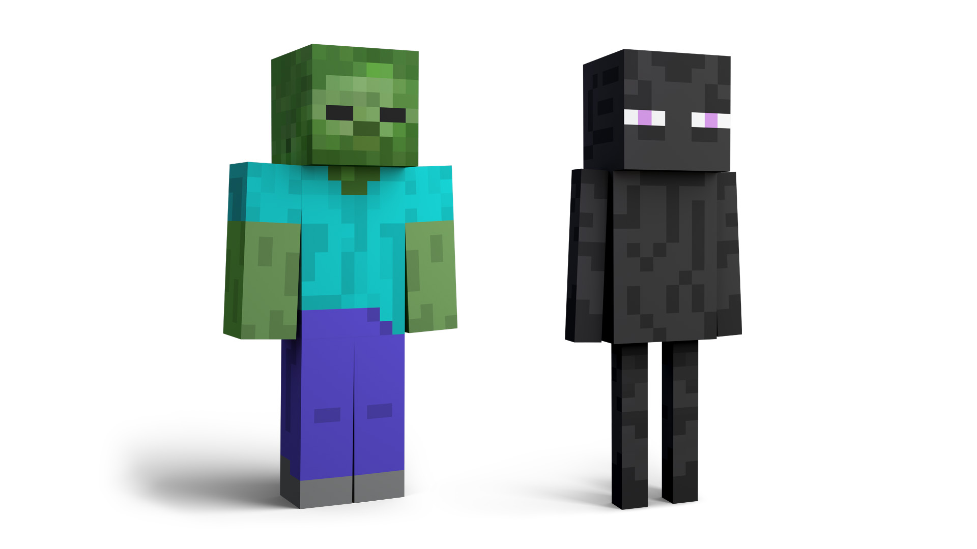 تويتر Nintendo Of Canada على تويتر In Addition To Steve And Alex Check Out Costumes For Enemy Characters From Minecraft Zombie And Enderman You Ll Be Able To Choose From Color Variations