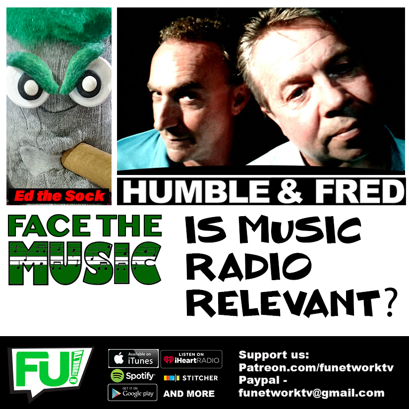 EdtheSock's tweet photo. Is music radio alive, dead or somewhere in-between? Can it be saved? Canadian icon Ed the Sock welcome radio legends &amp; podcast pioneers Humble Howard &amp; Fred Patterson. #FU_Politics

https://t.co/9LHlSUTEzN https://t.co/OoyOM1J4N9