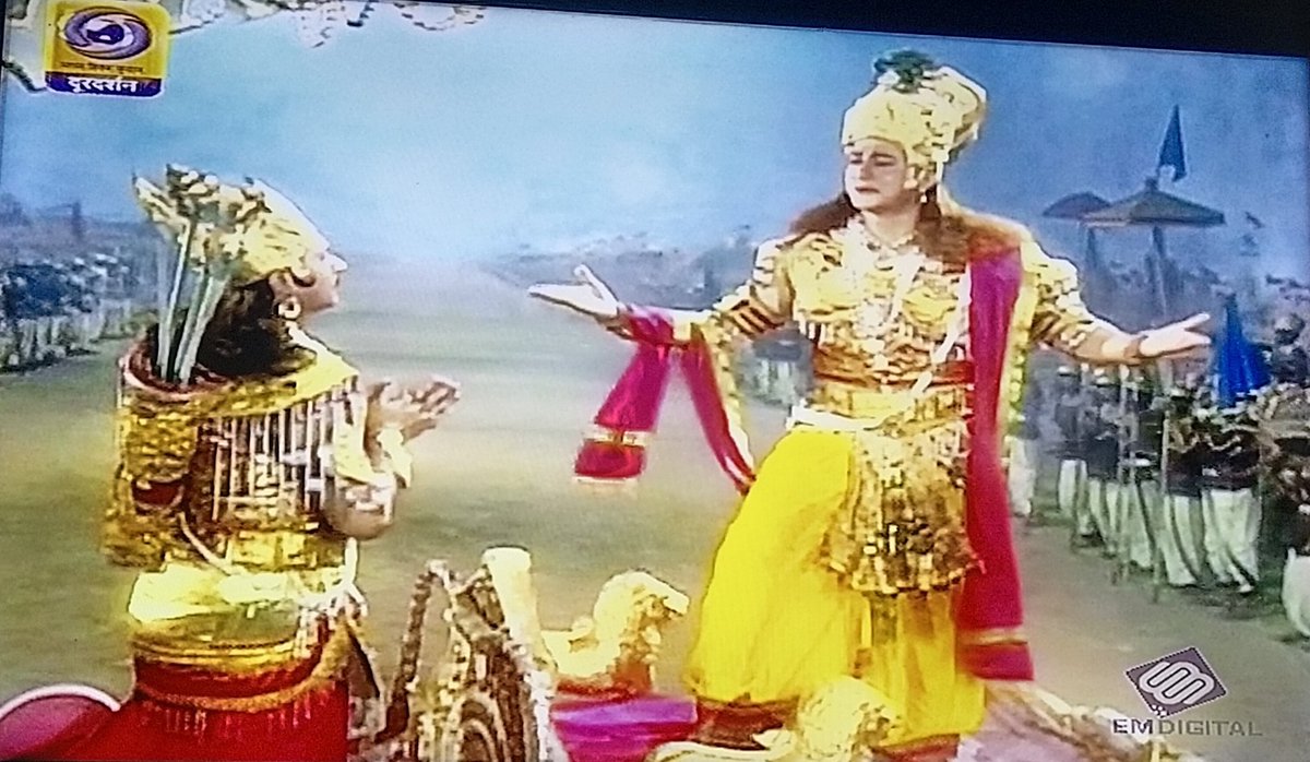 MeAshish1990's tweet image. #KarmYog by Shri Krishna 🙏
@DDNational