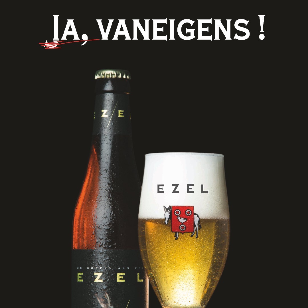EzelsordeKuurne's tweet photo. Heb je al de posters van J/i A vaneigens gespot? Een knipoog naar I.A. van 'In Amore'. Een creatie van Member Joost De Smet. Eentje ontvangen? Gebruik de Whatsapp-knop op onze Facebook-pagina. https://t.co/vLirzmj7ca