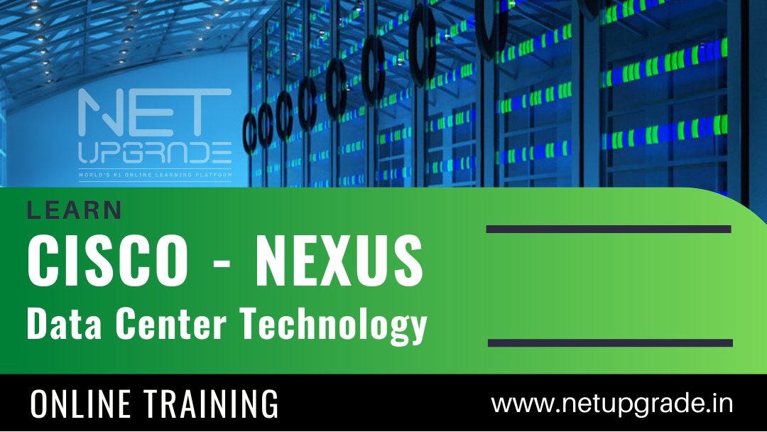 Net_Upgrade's tweet image. 𝐋𝐞𝐚𝐫𝐧 𝐂𝐢𝐬𝐜𝐨 - 𝐍𝐞𝐱𝐮𝐬 𝐃𝐚𝐭𝐚 𝐂𝐞𝐧𝐭𝐞𝐫 𝐓𝐞𝐜𝐡𝐧𝐨𝐥𝐨𝐠𝐲
Call: +919608068543
WhatsApp: wa.me/919608068543
Course Details- bit.ly/CISCO-NEXUS

#CISCO #RoutingSwitching #DataCenter #Nexus #ACI #Programmability #ComputerScience #NetUpgrade