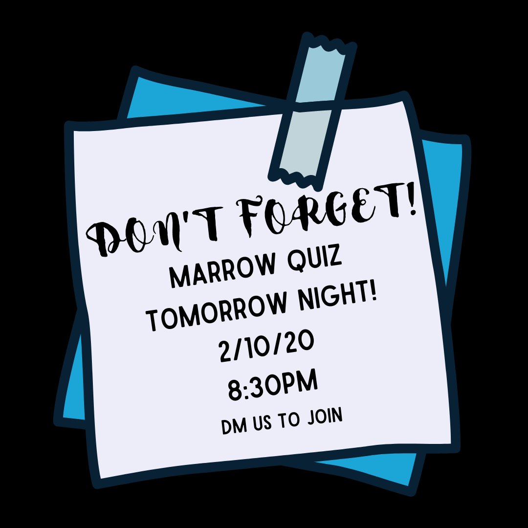 Join us for our first social of the year in a classic covid online quiz! Team up with your flatmates and grab a drink to get involved with Winchester Marrow💙