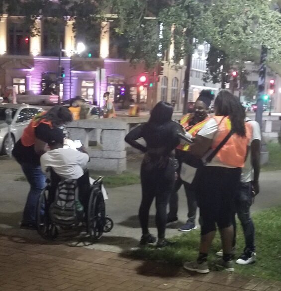 UNITYGNO's tweet photo. The UNITY Outreach Team, partners and volunteers helped U.S. Census workers count people experiencing homelessness. The Team worked last Wednesday night into the early morning taking Census workers to every location in New Orleans where homeless people have been known to live. https://t.co/LKOyTcxchf