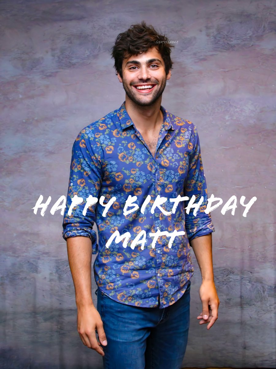  #HappyBirthdayMatthewDaddario picture thread. I didn't spend hours editing your fav Matt pics that you sent my way yesterday. Nope. Well, maybe I did, because this amazing man deserves it all. For every 5 likes I'm posting a new one. Shall we?