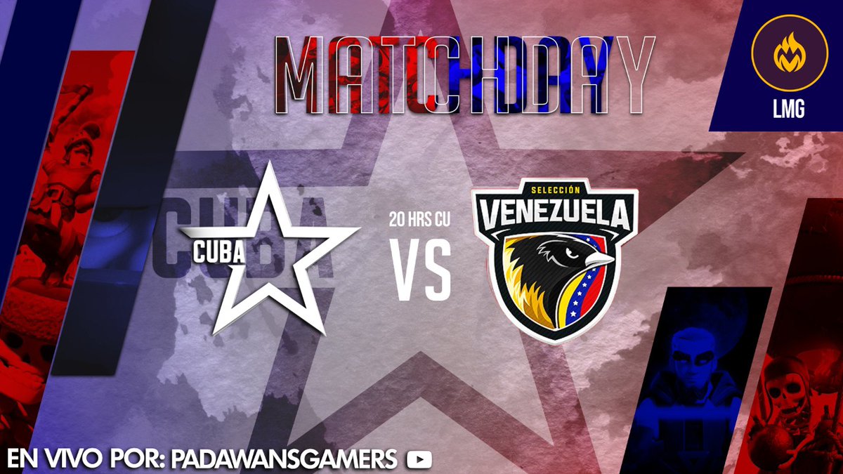 🔥🌎DUELO INTERNACIONAL🌎🔥

Partido de la @LMGClashRoyale🏆

🇨🇺<a href="/equipocuba_cr/">Selección Cubana 🇨🇺 de Clash Royale</a> 🆚 <a href="/SeleccionVzlaCR/">Venezuela Clash Royale 🇻🇪</a>🇻🇪

⏰ Hoy a las 19:00hrs🇲🇽

🔴 EN VIVO POR: youtube.com/c/PadawansGame…
