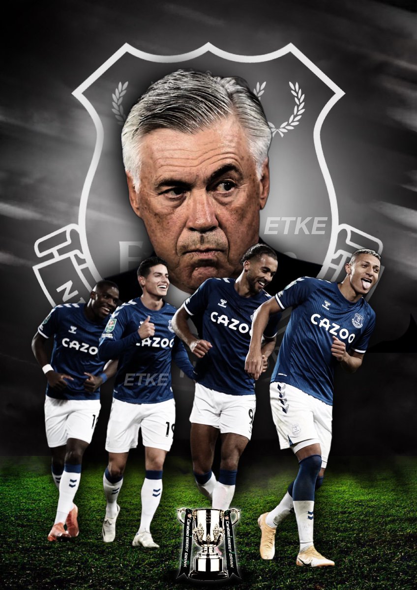 TheKendallEnd's tweet photo. Into The Quarter Final 💙

“Spirit of the Blues” 🎶🎶 

@jamesdrodriguez @NielsNkounkou @CalvertLewin14 @richarlison97 
@Everton @Carabao_Cup @MrAncelotti https://t.co/2GC1UzFmHC