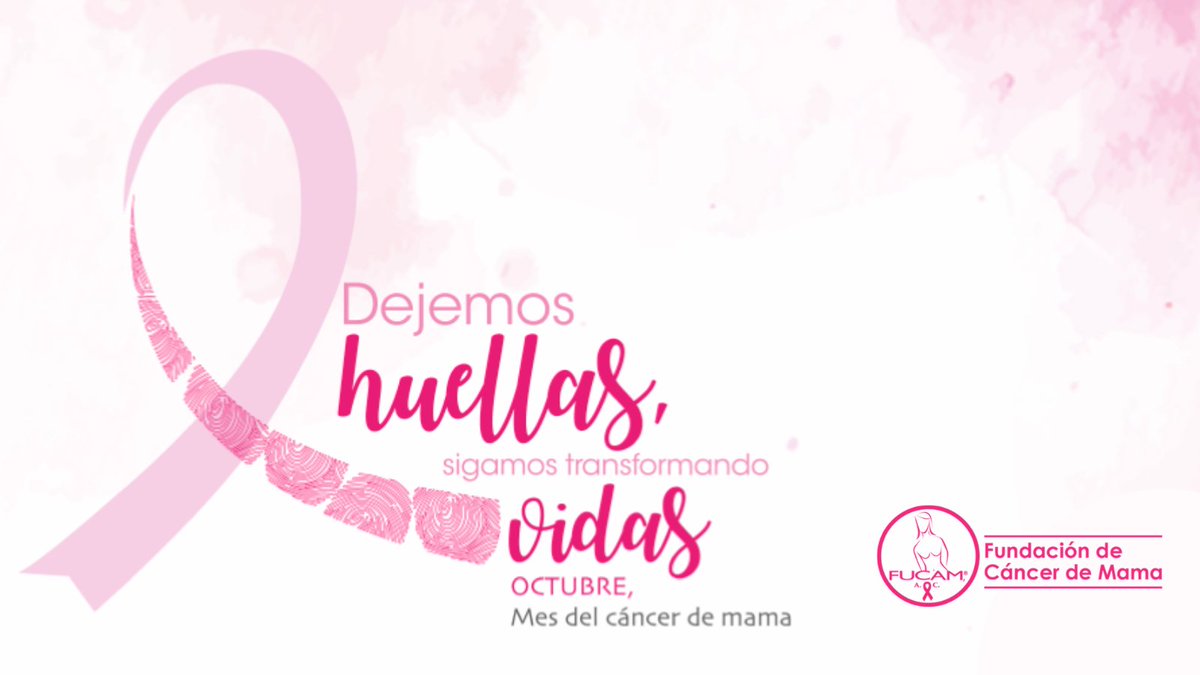FUCAMM's tweet photo. Llegó octubre mes del cáncer de mama, después de 20 años de servicio, lo iniciamos motivados a continuar innovando; nuestra misión es seguir construyendo el camino para generar salud y calidad de vida a las mujeres que padecen esta enfermedad.  
#DejemosHuellasTransformandoVidas https://t.co/S0kYI2ISrs