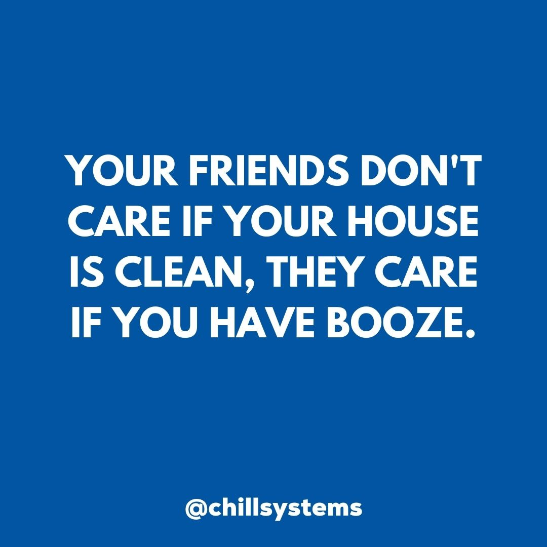 What is your go to beverage when hosting friends at your house? Tell us in the comments!

Ours has been White Claw and beer lately!