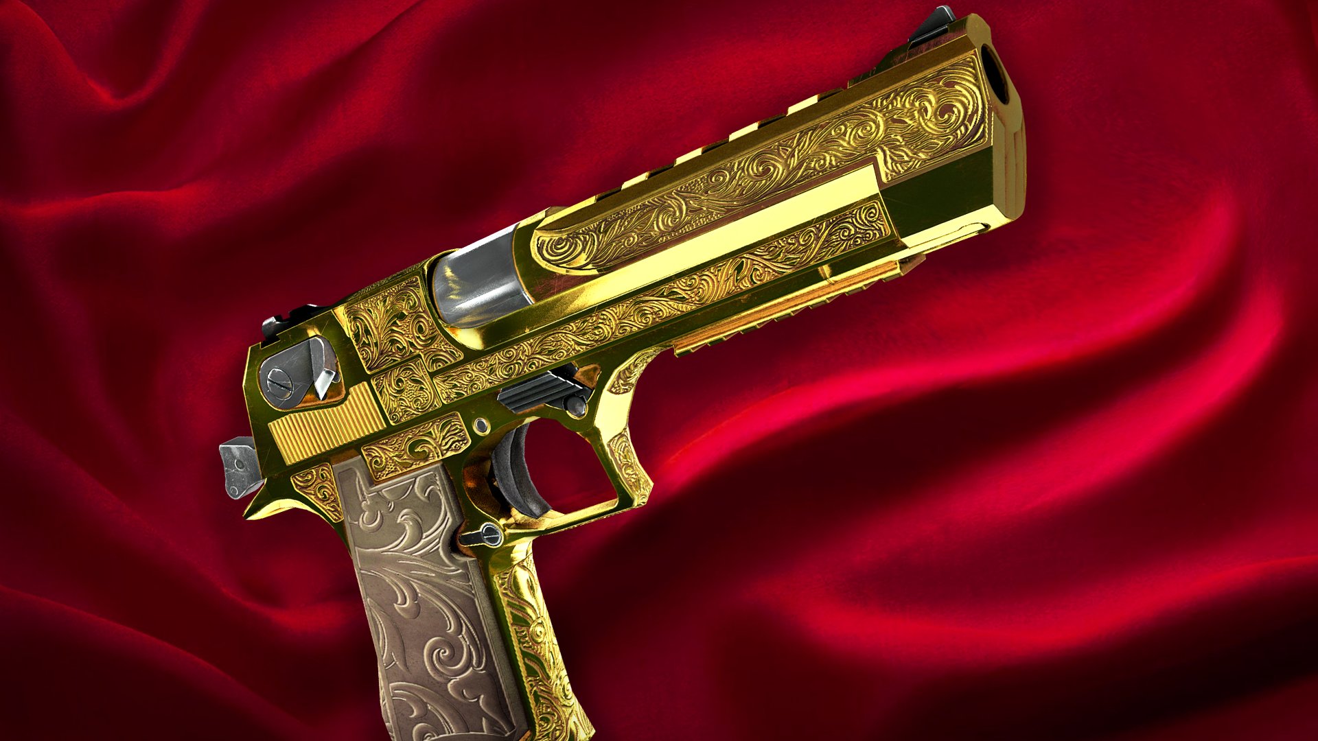 Rainbow Six Siege The Golden Gun Arcade Game Mode Is Back And So Is The Golden Extravagance Weapon Skin For The D 50 Available Until The Siege Arcade Closes Its