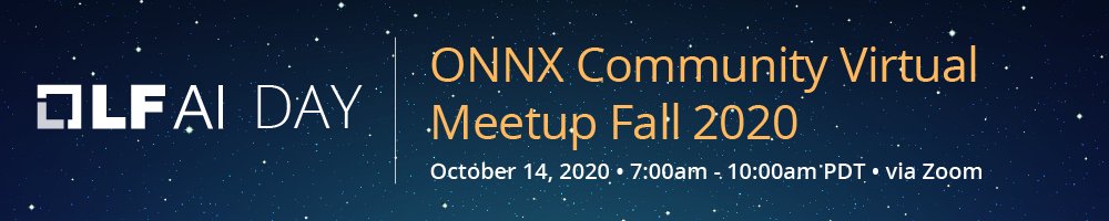 LFAIDataFdn's tweet photo. Registration reminder for the LF AI Day ONNX Community Virtual Workshop on October 14, covering project updates, partner/end-user stories, & SIG/WG updates. https://t.co/9uzUv7koD5 #LFAI_Foundation #LFAIDay #ONNXProject #ONNX #AI #ML #DL @linuxfoundation https://t.co/e5ZBRSyUjz