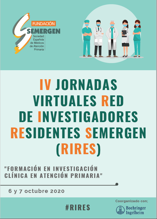 SEMERGEN | Médicos de Atención Primaria (@semergenap) on Twitter photo 🔜6 y 7 Octubre: IV Jornadas virtuales Red Investigadores Residentes #SEMERGEN (RIRES) , bajo el lema "Formación en #investigación clínica en #AtenciónPrimaria"
✍️Inscripción gratuita en: envivo.semergen.es/paginas/jornad…
cc <a href="/SergioCinza/">Sergio Cinza</a> <a href="/svelizan/">Sonsoles</a> <a href="/ruben_lapola/">Rubén Sánchez</a> <a href="/Mitotatu/">Miguel Angel Prieto</a> 🔜6 y 7 Octubre: IV Jornadas virtuales Red Investigadores Residentes #SEMERGEN (RIRES) , bajo el lema "Formación en #investigación clínica en #AtenciónPrimaria"
✍️Inscripción gratuita en: envivo.semergen.es/paginas/jornad…
cc <a href="/SergioCinza/">Sergio Cinza</a> <a href="/svelizan/">Sonsoles</a> <a href="/ruben_lapola/">Rubén Sánchez</a> <a href="/Mitotatu/">Miguel Angel Prieto</a>