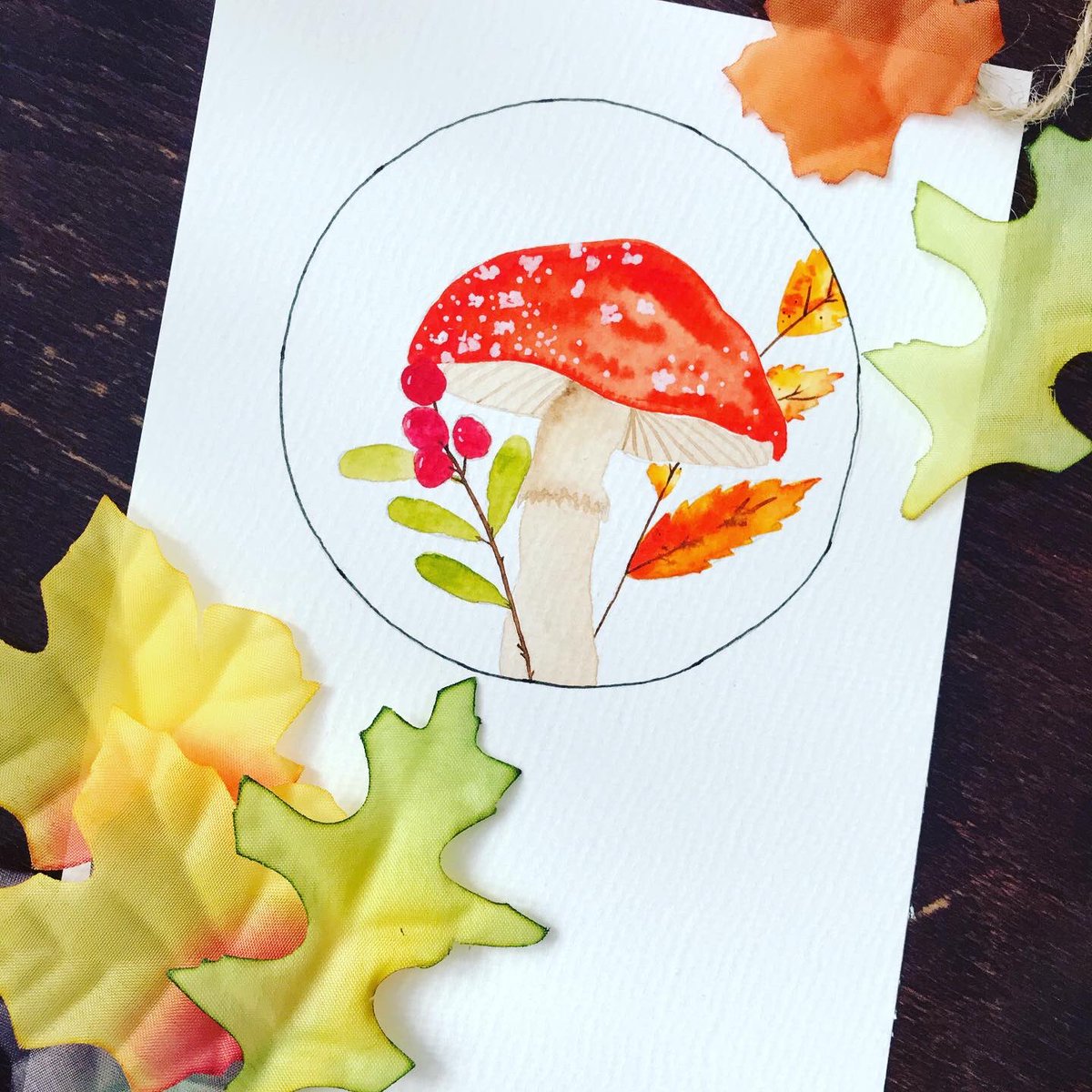 HomeCraftMumma's tweet photo. Feeling inspired by woodlands, toadstools, and fairy doors 🍄🍁❤️ https://t.co/jEmeRV9jKp
