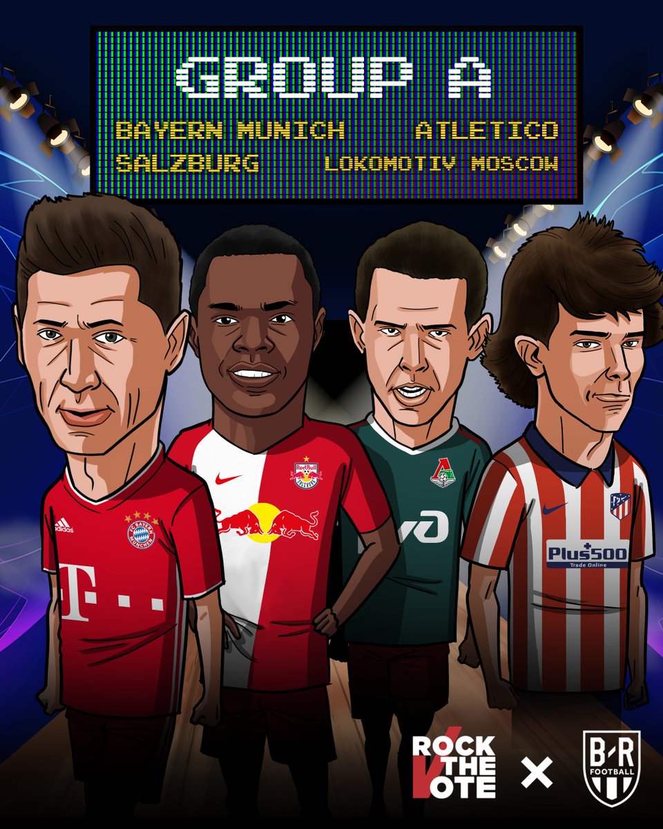 Group A: Bayern, Atleti, Salzburg, Lokomotiv Moscow #UCLDraw