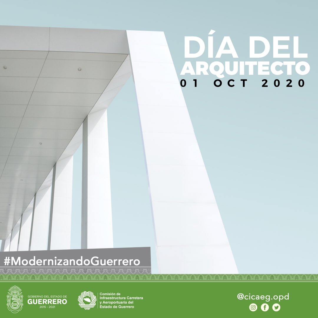 CICAEG_OPD's tweet photo. #DiaDelArquitecto 

Felicitamos a todos los Arquitectos en este día, especialmente a los que conforman el equipo de trabajo de #CICAEG https://t.co/Pzvl2NNxAF