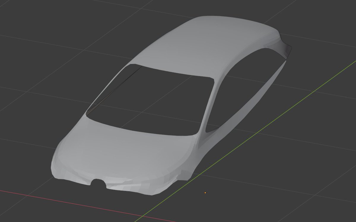 HanBuilds's tweet photo. Its been a while... The break worked out, my geometry skills improved significantly after my 2 month long break. Guess the car(again)! 
#RobloxDev #Roblox #Blender3D https://t.co/hmV8DfWCCG