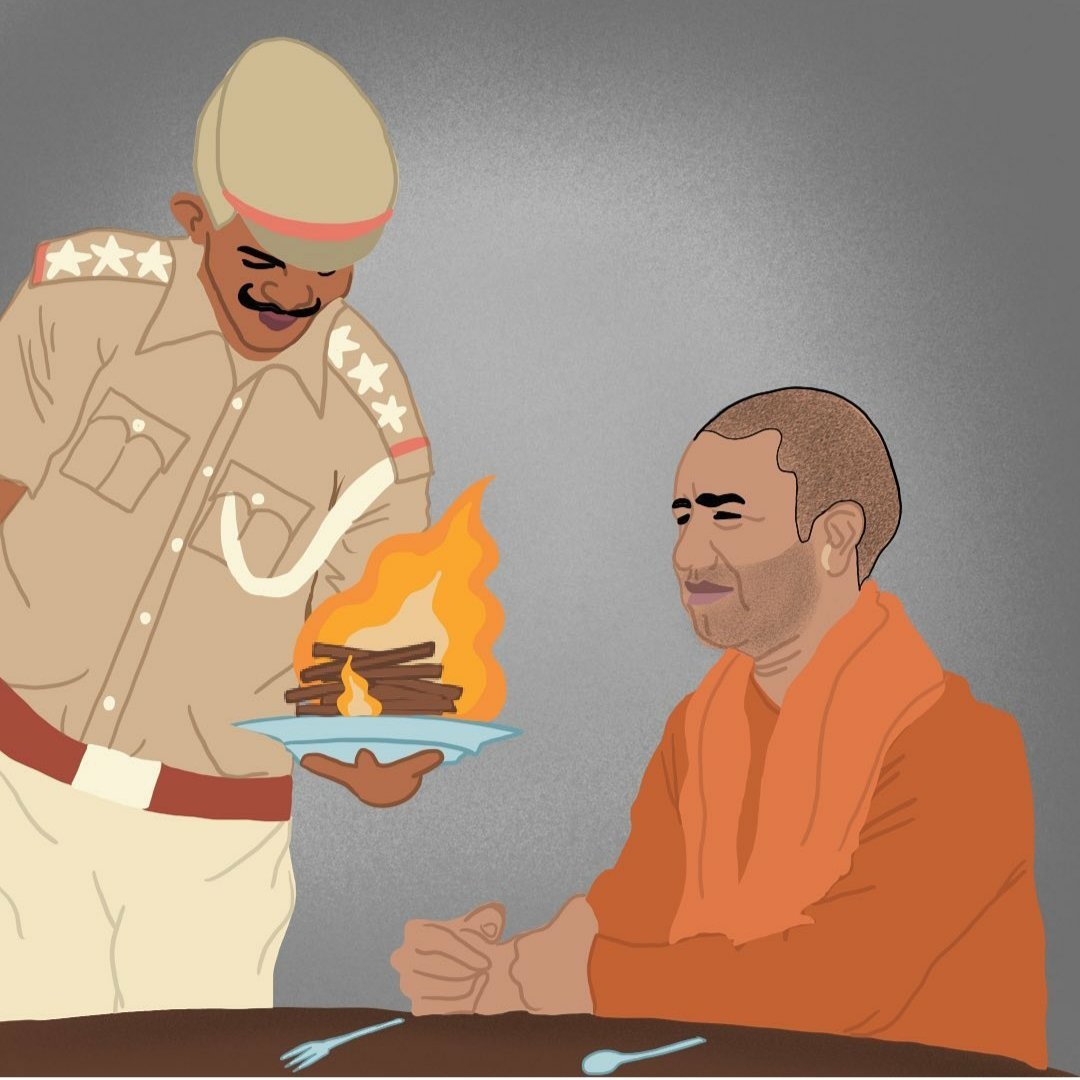 soreng_adith's tweet photo. Shame!
#JusticeForManishaValmiki 
#ShameOnYogi 
#ShameOnUPGovt https://t.co/HBrosVZ0nE