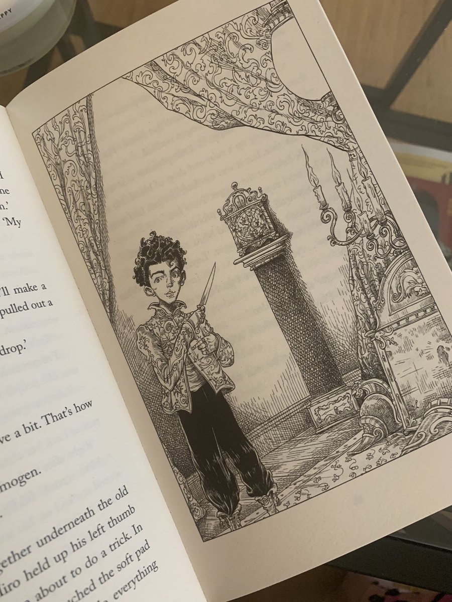 TinaMories's tweet photo. Today is the day this classic in the making is out in the world. If you like middle grade sumptuous fantasy that’s thrilling, witty + ultimately timeless with STUNNING illustrations by @chrisriddell50 get hold of a copy A Clock of Stars @fran_gibbons #FollowTheMoth - cosy vibes! https://t.co/gE1G2Wk1Tr