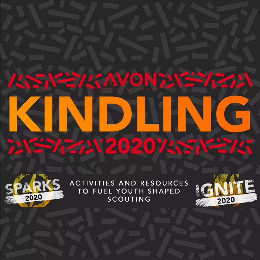 🔥 ANNOUNCING KINDLING 2020 🔥

Due to having to postpone our annual County Youth Forums - Sparks and Ignite - during October we will release programme inspiration, resources and activity ideas to help fuel youth shaped scouting across <a href="/AvonScouts/">Avon Scouts</a>! First release on Tuesday! 🎊🔥