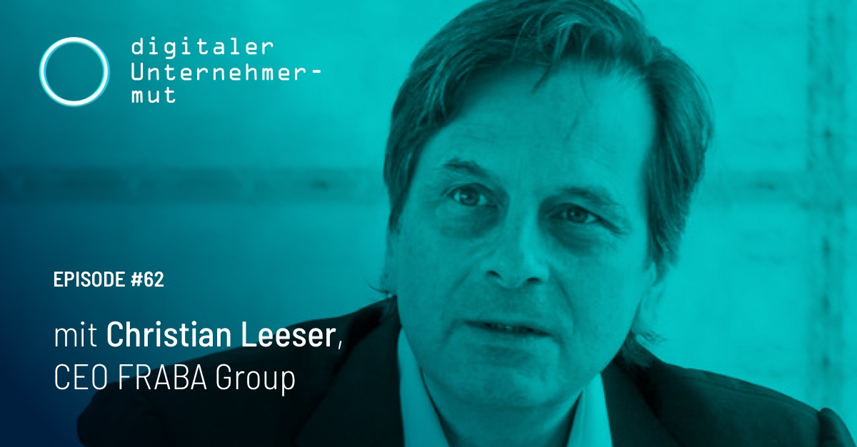 Unser Gast <a href="/ChristianLeeser/">Christian Leeser</a> hat zusammen mit seinem Bruder ein tradiertes Unternehmen neu aufgebaut. Die <a href="/FRABAgroup/">FRABAgroup</a> ist heute, auch international 🌍, erfolgreicher denn je. Jetzt reinhören. 👉 digitalerunternehmermut.de