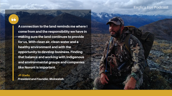 Episode #9 of #TheEaglesEyePodcast is out. We talk with @jp_gladu about his Anishinaabe roots and how they shape his views on partnership and collaboration between resource companies and First Nation communities. Check it out here bit.ly/3cVePz6 #mining #podcast