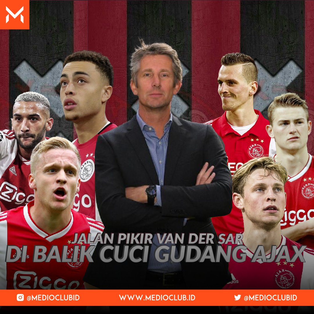 Perubahan filosofi Ajax ga ekstrem. Mungkin kebijakan mereka sekarang membuat beberapa orang melihat Ajax sebagai klub satelit. Tp itu semua demi kebaikan klub dan terutama pemain. Wajar jg jadinya kalo transfer de Ligt, de Jong, atau Dest makan waktu lama.   #IMC– End of Thread