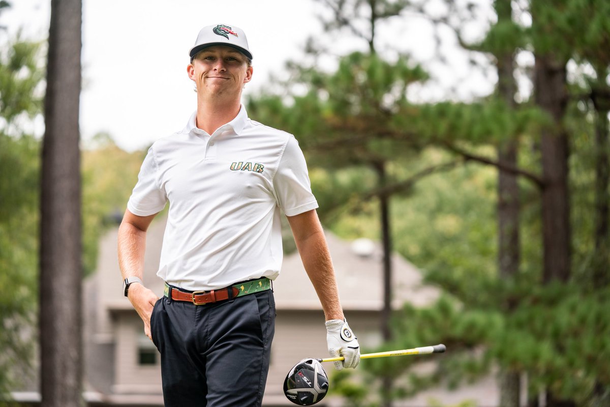 UAB_MGOLF's tweet photo. Congratulations to Nick Robillard and William Walker III on being named @ConferenceUSA Co-Golfers of the Week. Both shot -4 and tied for third place at the @Graeme_McDowell Invite in leading UAB to its third straight tournament victory‼️
🔗: https://t.co/fPnpyMm0vR https://t.co/cc7iXFuKQE