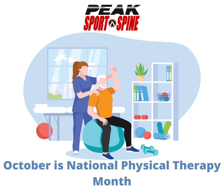DYK October is #NationalPhysicalTherapyMonth?
#PTMonth is an annual designation observed in October. The APTA #encourages every1 to raise PT #awareness as a safe, effective alternative to #opioids to treat chronic pain conditions &amp; #celebrates the positive impact PT provides
