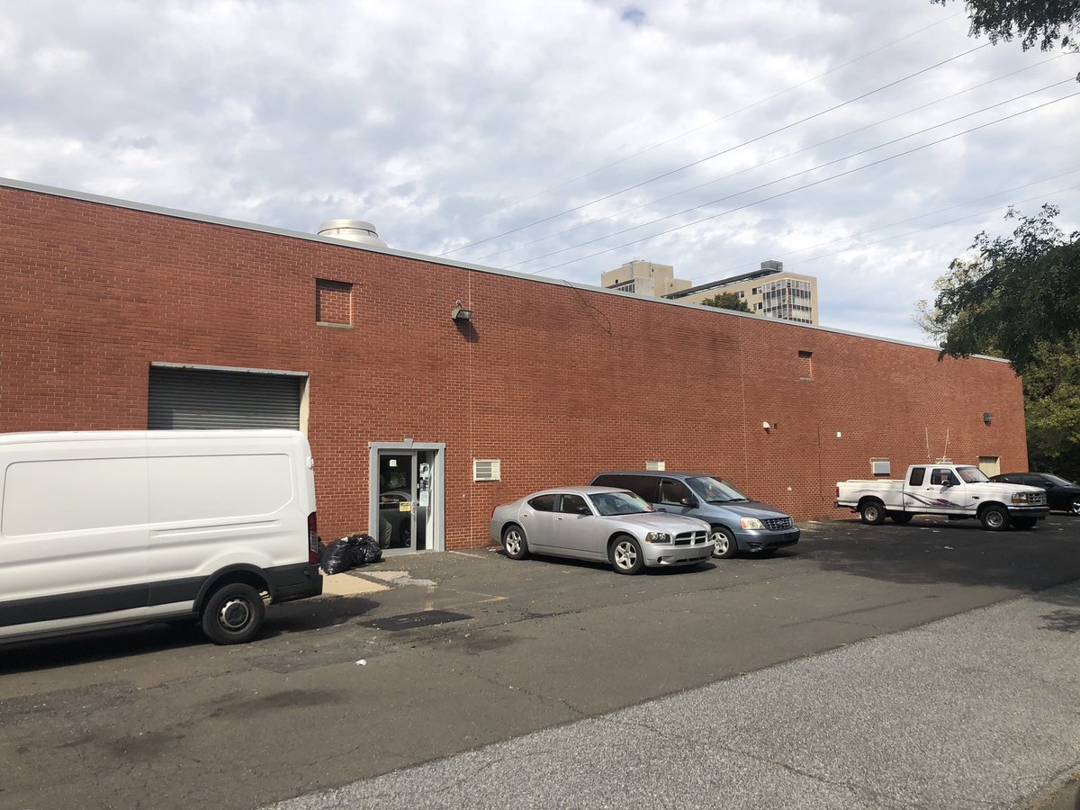 This is the outside of the storage warehouse where the theft took place. I didn’t see any security cameras outside or in the building.