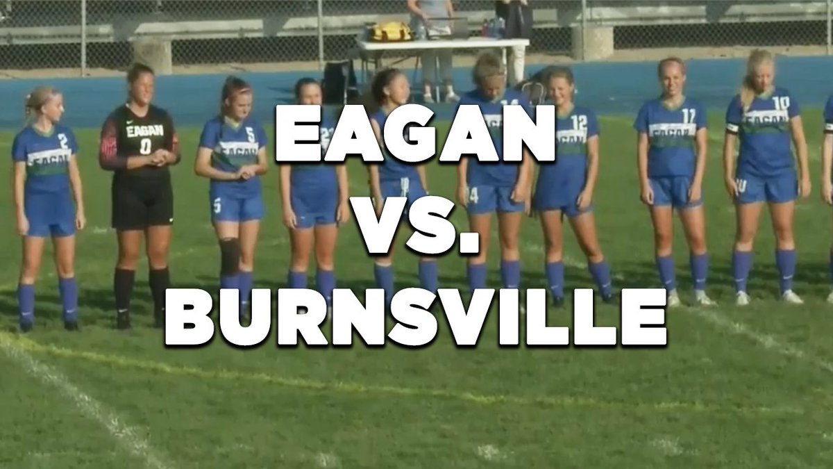 After the <a href="/EaganBoysFutbol/">Eagan Boys Soccer</a> game we have <a href="/EHSgirlsfutball/">Eagan Girls Soccer</a> vs. <a href="/BHSgsoccer2020/">Burnsville Girl's Soccer</a> @ 7:15pm!

📺 = CH. 859 (HD), CH. 20 (SD)

🖥️ = youtube.com/watch?v=DiPmzM…