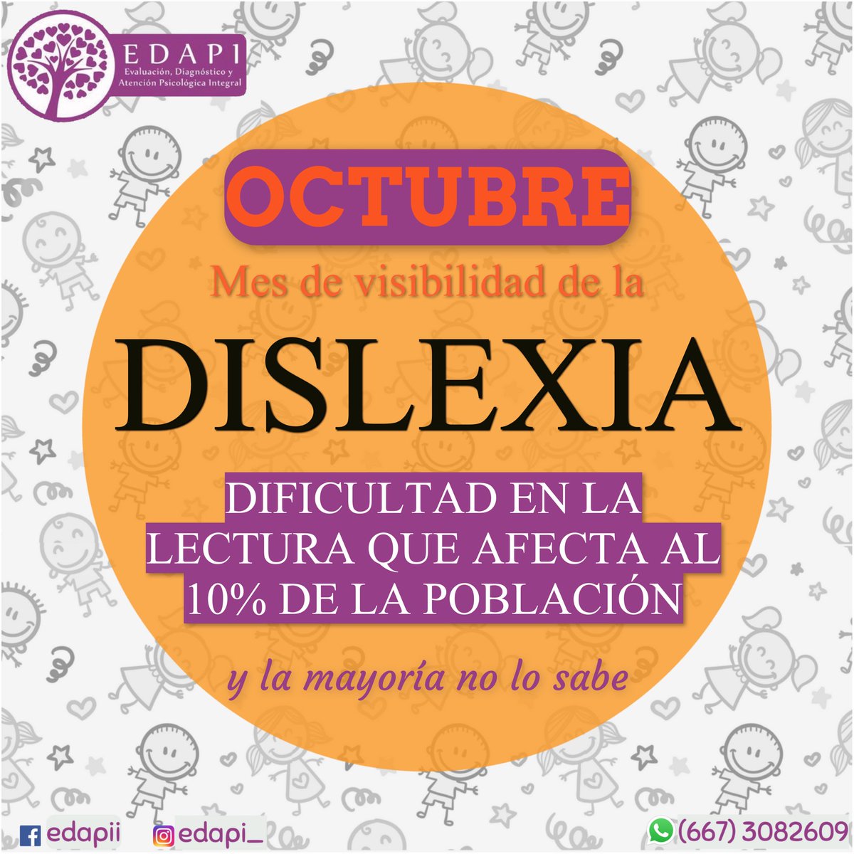 EDAPI_'s tweet photo. Años atrás en Europa se inicia difusión a fin de hacer visible la Dislexia. Ojalá mas personas sepan que al menos el 10% de la población cuenta con Dislexia y no lo sabe. No son niños vagos, no son niños tontos, no son niños flojos. https://t.co/VBf8hMV9QL