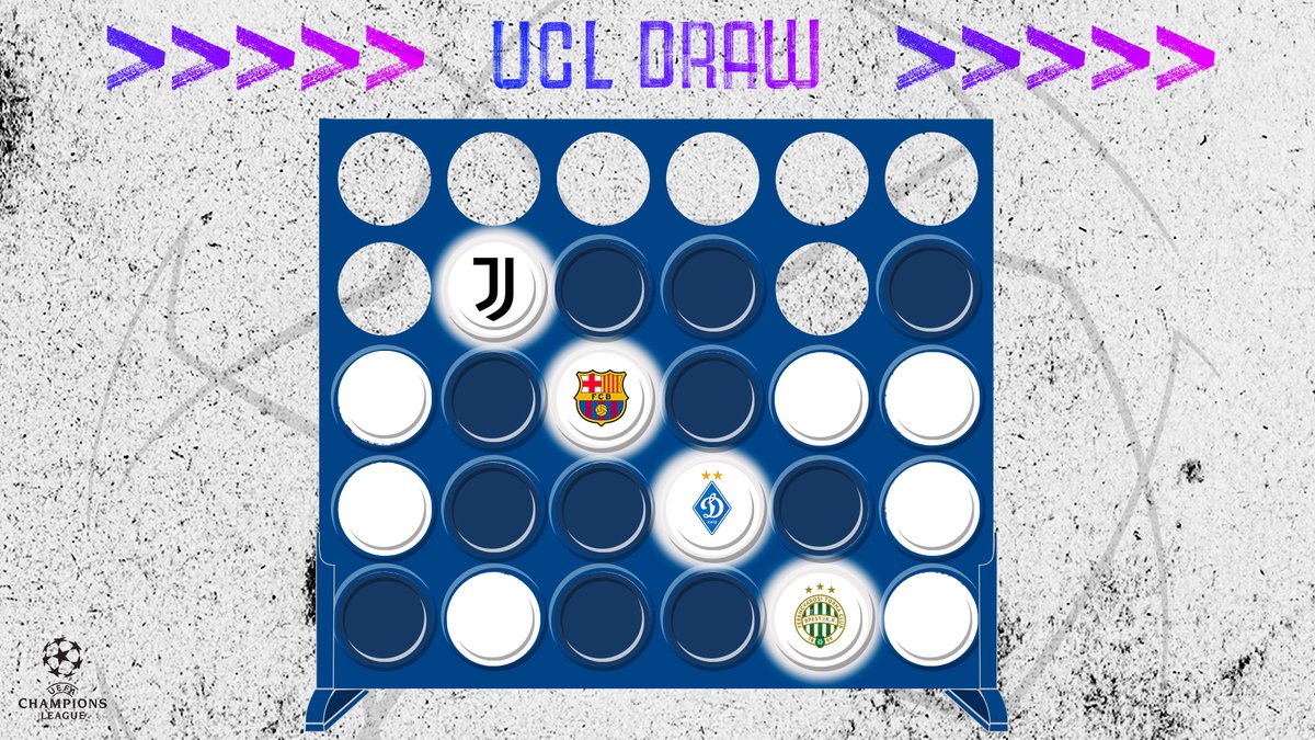 E questo è il responso dell'urna della <a href="/ChampionsLeague/">UEFA Champions League</a>!
Ora sappiamo i nostri avversari!
More: juve.it/Q3TA50BGP9O

#JuveUCL 
#UCLDraw