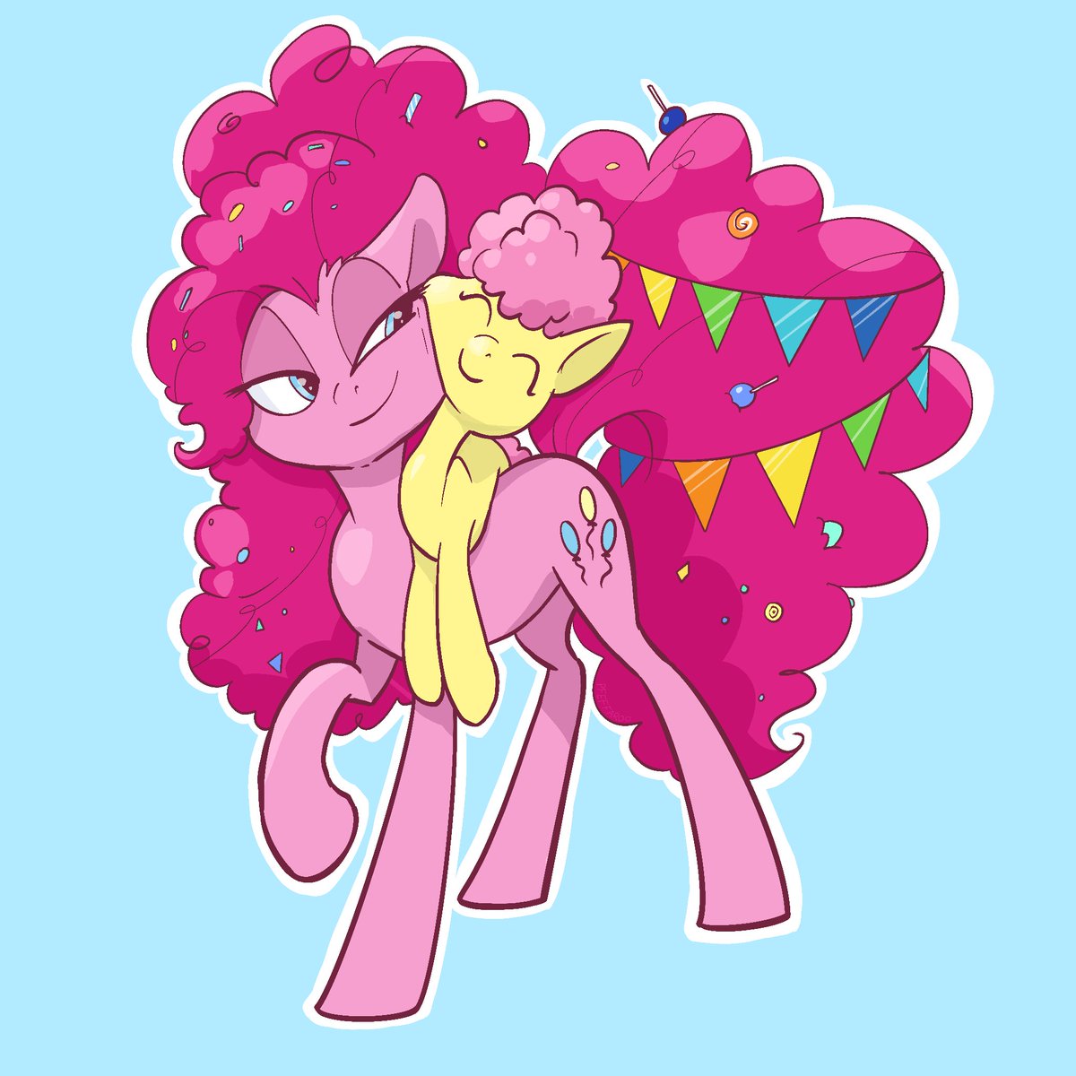 pfeffaroo_art's tweet photo. #thelastproblem #pinkiepie #lilcheese #mlp #mlpfim https://t.co/ONUGFpDABG