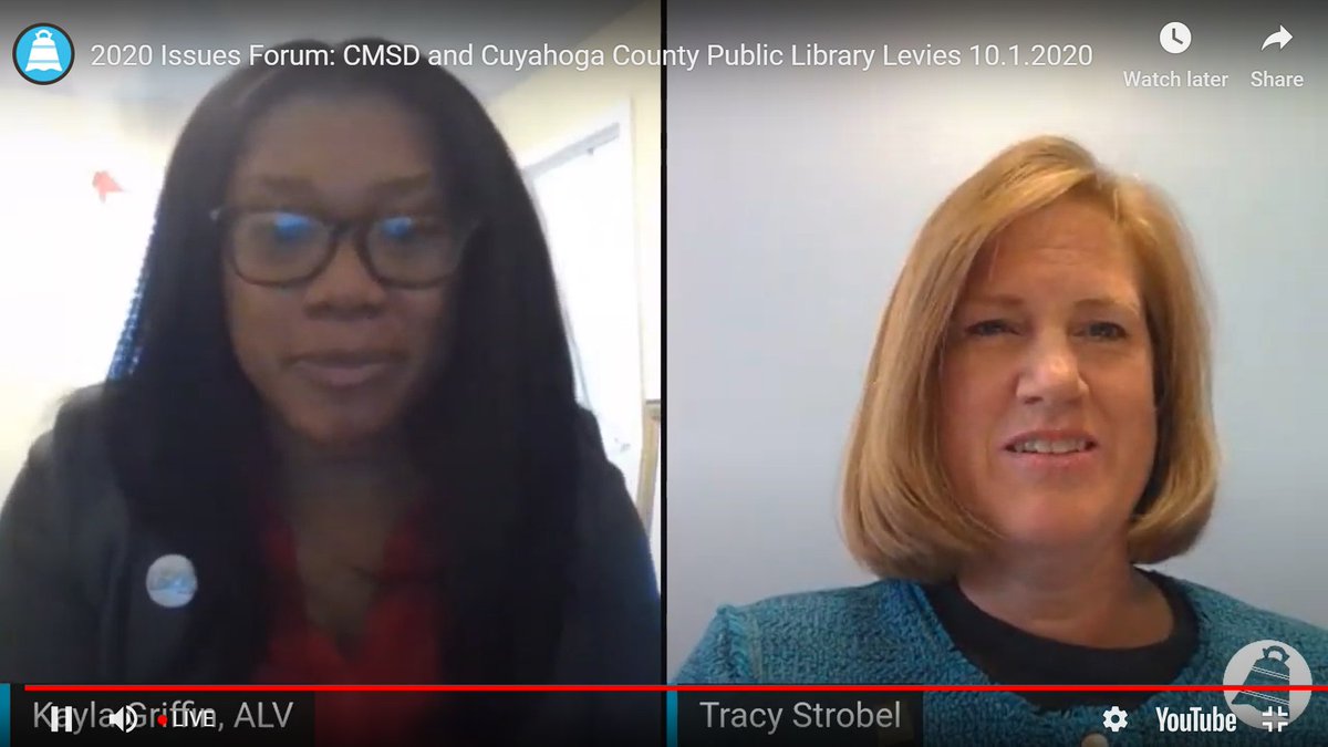 SAJansky's tweet photo. Next up during @TheCityClub's Issues Forum moderated by @KaylaSGriffin: #Issue70, the proposed @CuyahogaLib levy. #cityclub https://t.co/5pyXSUeC8s
