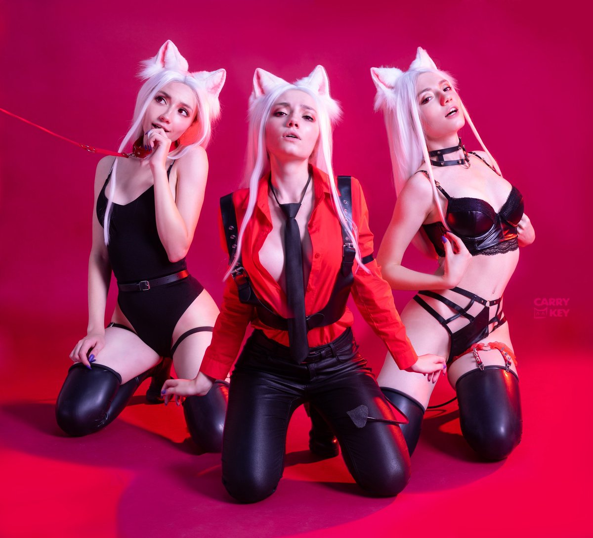3 Carry in 1 pic Sexy Cerberus spoiler for October Would you like to be my Helltaker...