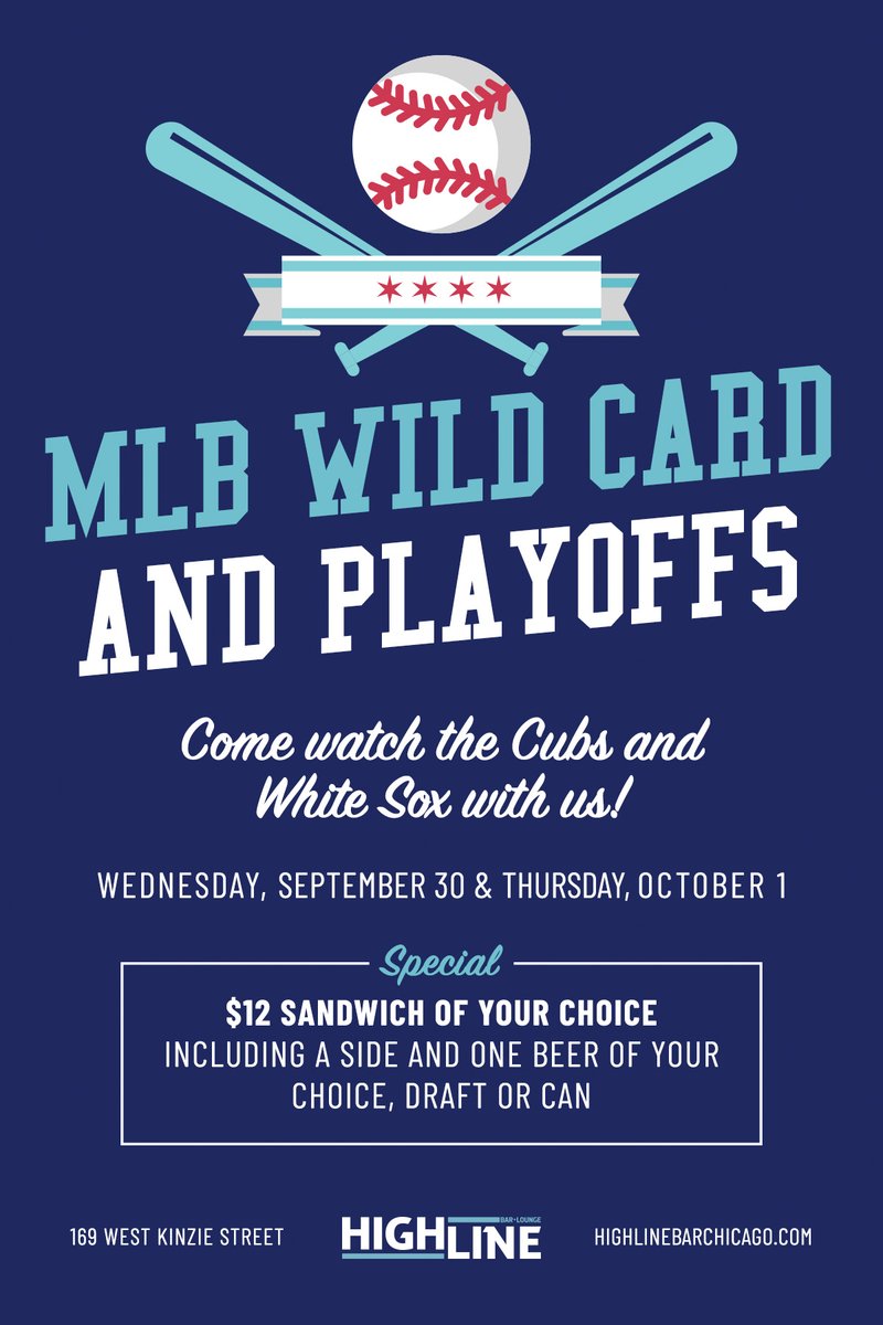 We're on Chicago's side. Come catch some baseball with us! 🍻⚾️
