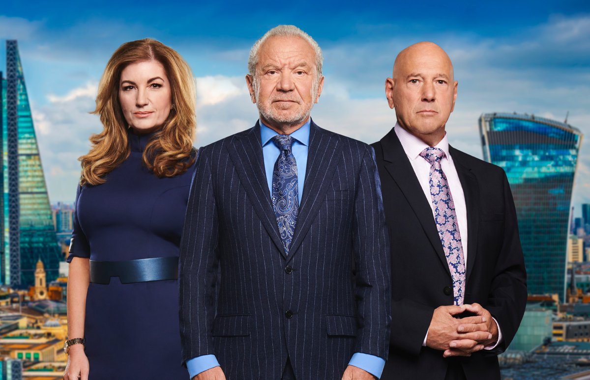 FremantleUK's tweet image. It’s been 15 years since the first candidates made their way into the boardroom and tonight @Lord_Sugar, @karren_brady and @claudelittner are looking back at all the most memorable characters in The Apprentice Best Bits. Catch it on @BBCOne at 9pm