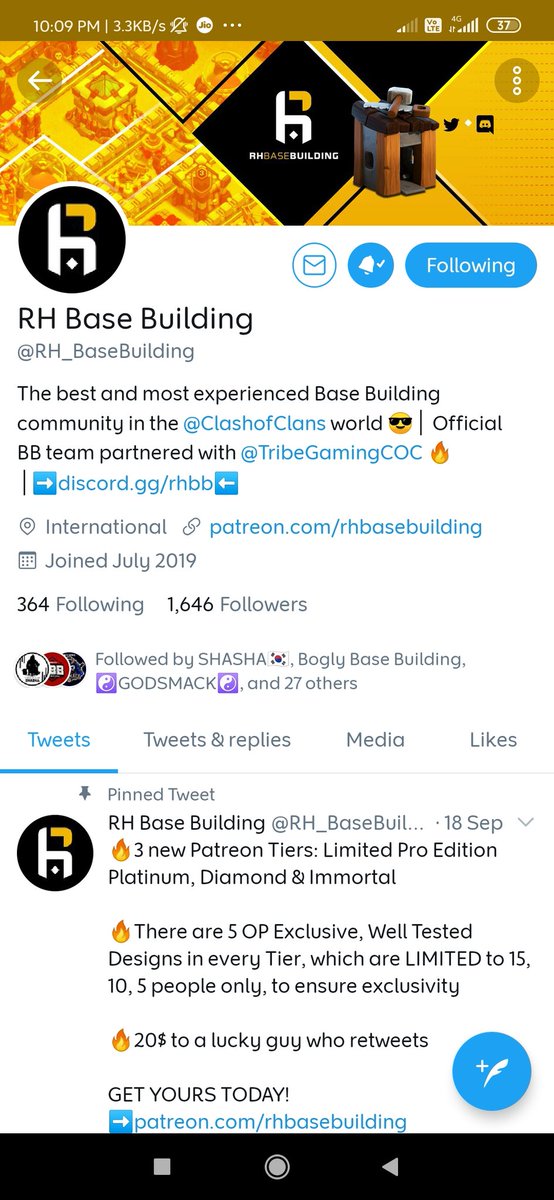 prem_sibbal's tweet photo. @RH_BaseBuilding @RedJohnCoC @JudoSloth @CarbonFinGaming @Lexnos_ @iTzuDL @Time2Clash @CoCEsports @ClashofClans @Desink9 @EWUGamingMobile https://t.co/A0NDE9LV66