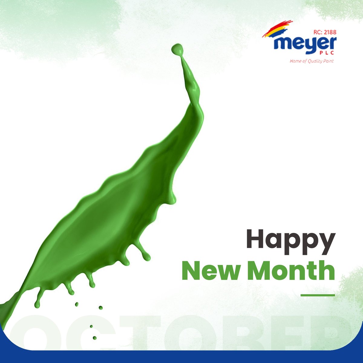 meyer_plc's tweet photo. It's independence day in Nigeria and also its the beginning of a new month.
Happy New month, May your days be fruitful.
#Meyerplc #meyerpaints #newmonth #independenceday #democracy #nigeria #60thindependenceday #africa https://t.co/MvJWDvXEp2
