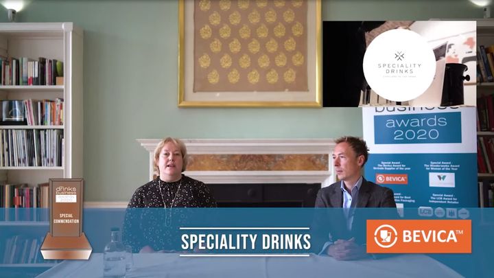 Very excited to receive a special commendation for The Bevica On-Trade Supplier of the Year Award from <a href="/teamdb/">The Drinks Business</a>!