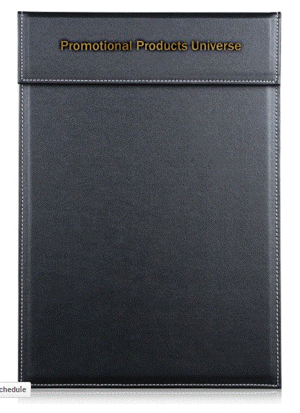Promotional clipboard is made of high quality PU Leather, accented with hand-stitched edges, assure your documents safe and secure. 
bit.ly/2GfrbWM