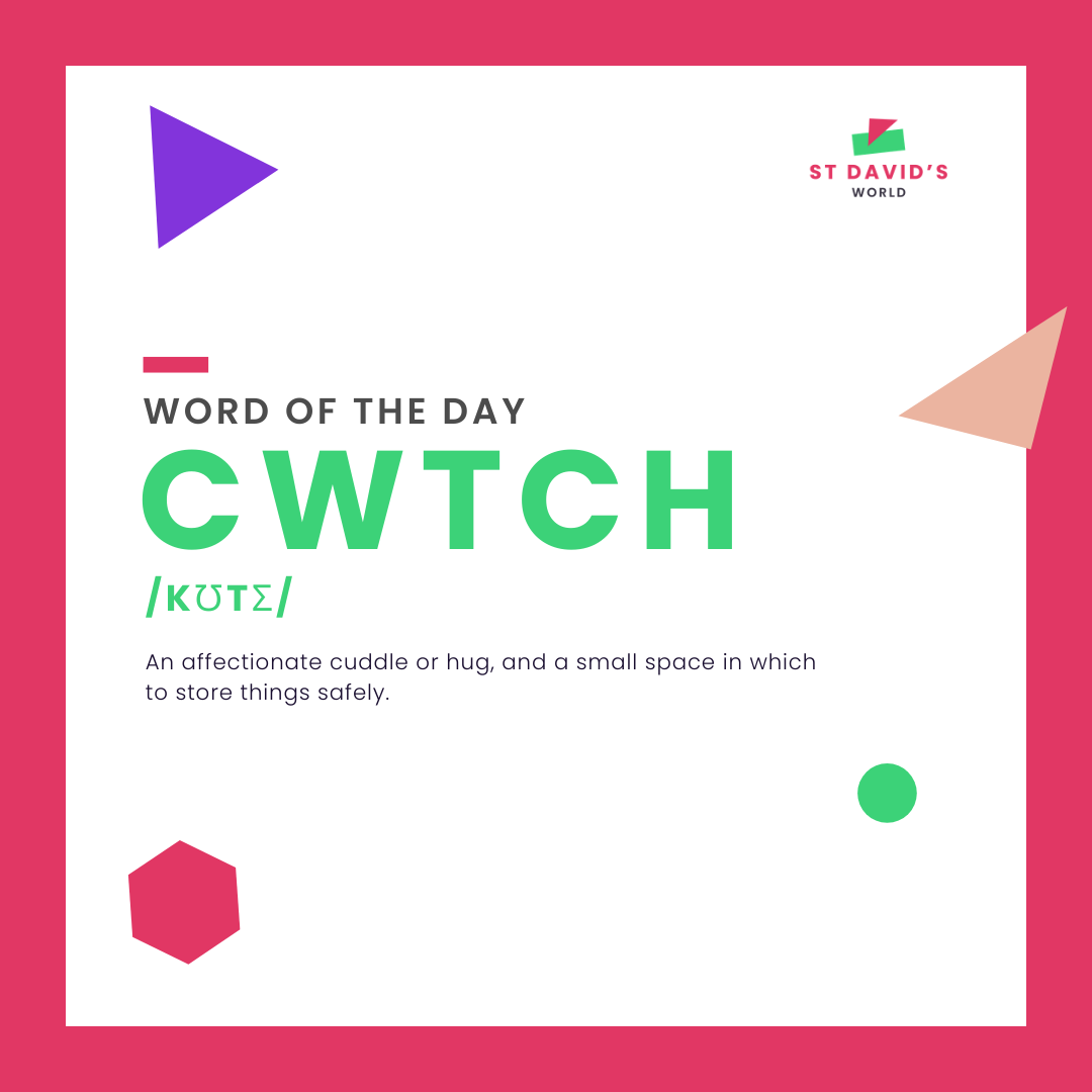 stdavidsworld's tweet photo. Who's your favourite person to Cwtch with?
Tag them below! ๐๐๐
#wordoftheday #cwtch #wales #cymru #welsh #cymraeg #findyourworld #findyourvoice #walesintheworld #worldwidewelsh https://t.co/WOQYLwWtFl