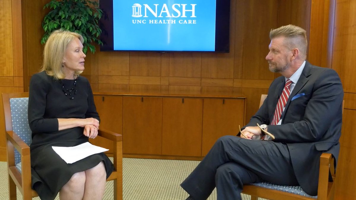 Nash UNC Health Care President &amp; CEO, Dr. Lee Isley, interviewed with Spokesperson for Carolinas Gateway Partnership, Jean Kitchin #HealthCare #EconDev

Watch our video here: ow.ly/57vh50BDyfP

Read our latest email blast here: ow.ly/zntO50BDyfN
