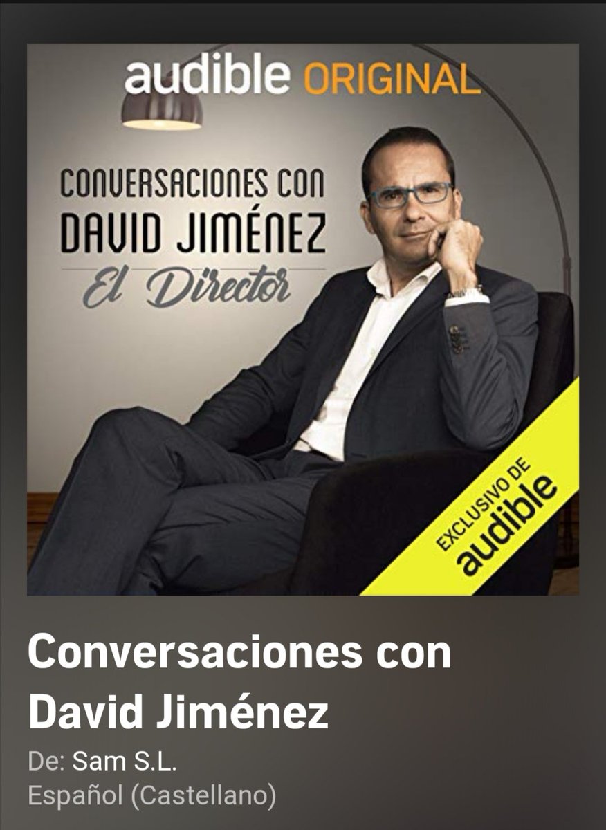 Mi estreno en el podcast. Un programa original de @Audible_ES por el que pasarán Pedro J., Carmena, Coixet, Cifuentes, Calaf, Toni Nadal, el chef José Andrés...
Producido por los grandes @tprennushi y @ThisIsOrteg https://t.co/l13Pdw03Gt