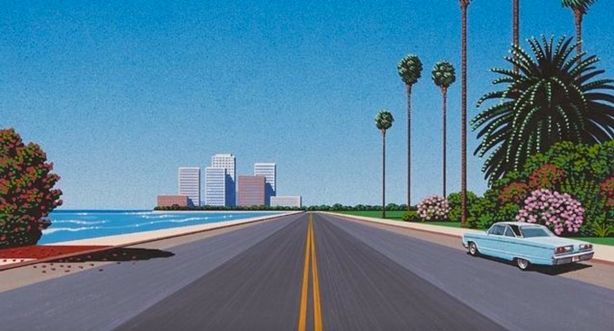 With the current pandemic going on, the world is turning into a real life painting of Hiroshi Nagai 🤔
🎨 by hiroshipenguinjoe

#aesthetic 

<a href="/vaporwavedash/">vaporwavedash 🌸</a> @protektor33 <a href="/synthpoplover/">Synthpoplover.com</a> <a href="/corpofdead/">dead_engineer</a> <a href="/3Dprint_Seattle/">Mike 🕹👀Ⓐ</a> @blunoneuncolore <a href="/pincho2018/">Generactionxmusic</a> <a href="/NobodyHere_Film/">The Story of Vaporwave</a> <a href="/alphachromeyayo/">Alpha Chrome Yayo</a>