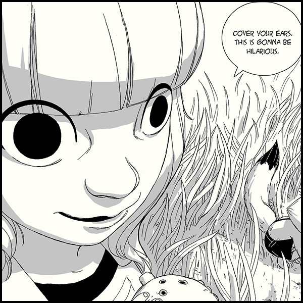 MagneticPress's tweet photo. #TheDailyPanel - "Cover your ears" - Jeanne and Pistouvi are about to stir up trouble in #PISTOUVI by @merwan.chabane and @bertrandgatignol. In stores October! https://t.co/OhrIsd43XS https://t.co/wzMeUdpdxF